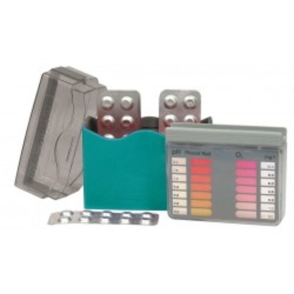 Pool-Tester mit Tabletten (für pH und O2)